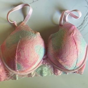 victoria secret pink date push up bra